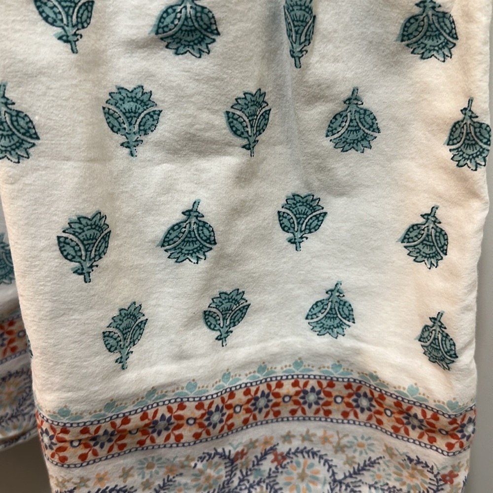 Old Navy White and Blue Sleeveless Long Sundress Size 4T - Picture 7 of 8